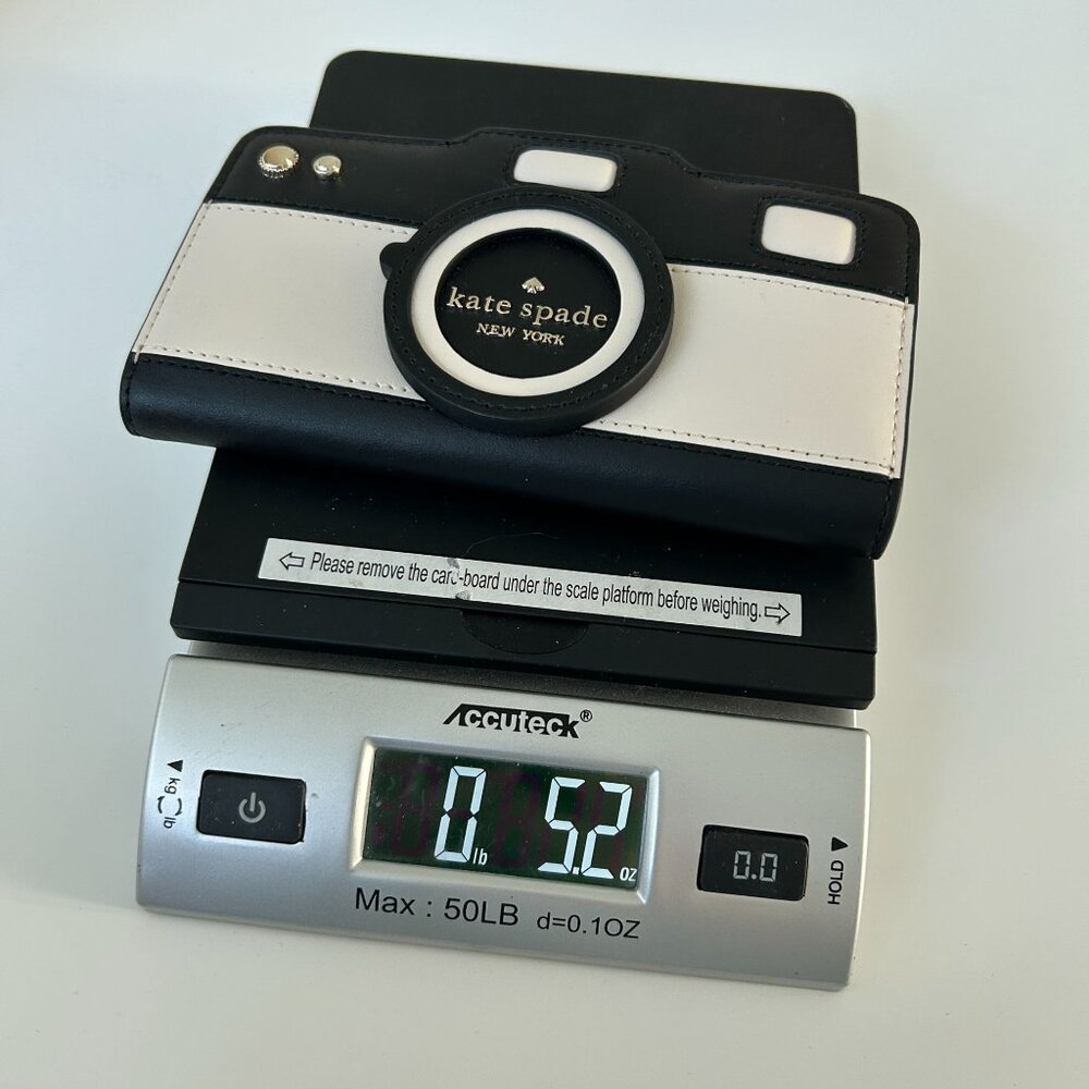 NWT Kate Spade Oh Snap Camera Large Slim bifold Wallet Kurt Geiger London - Picture 9 of 9